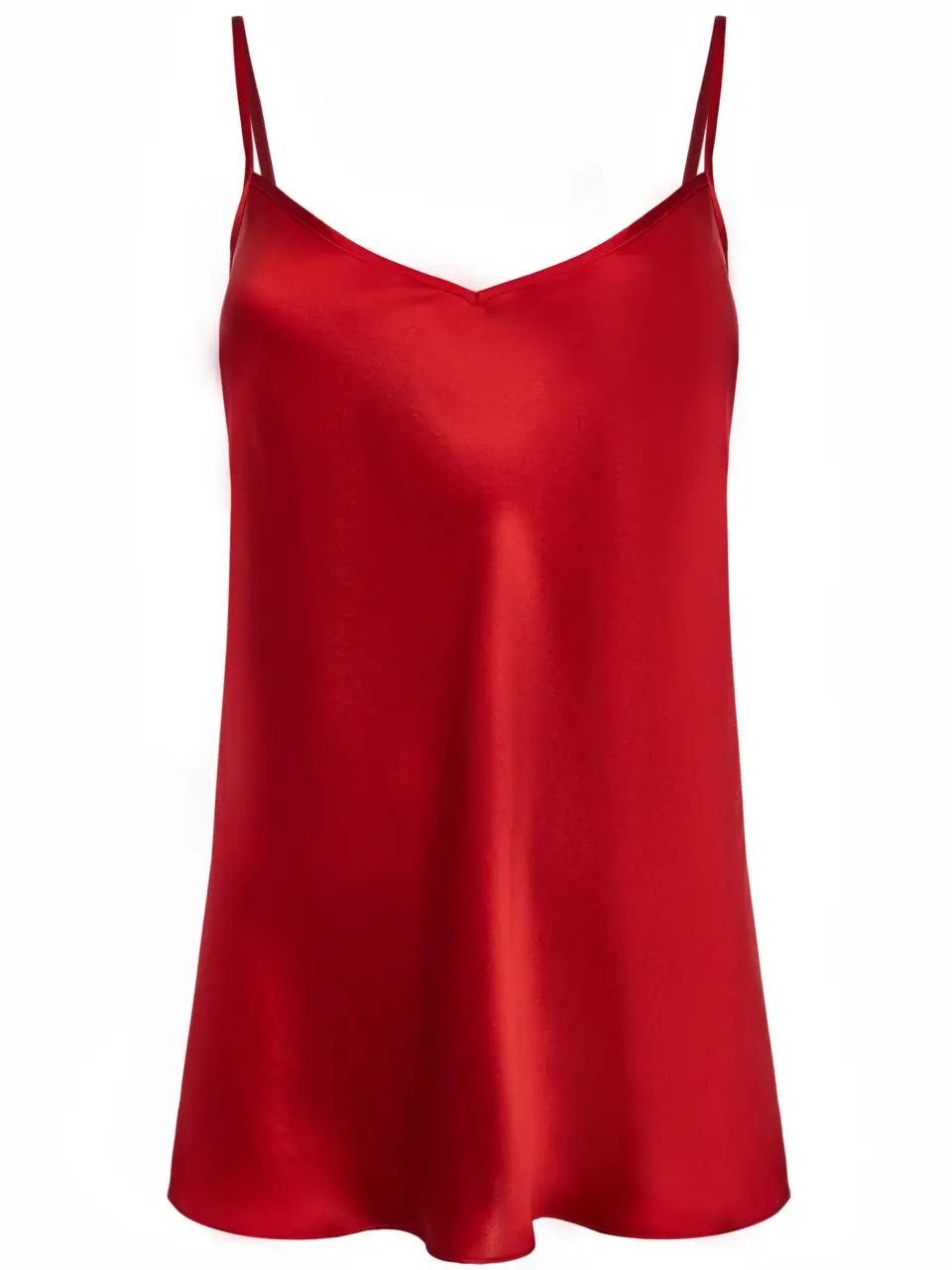 Silk top with straps