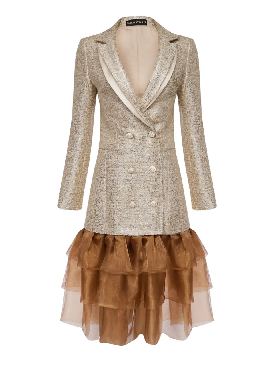 Evening Double-breasted jacket dress