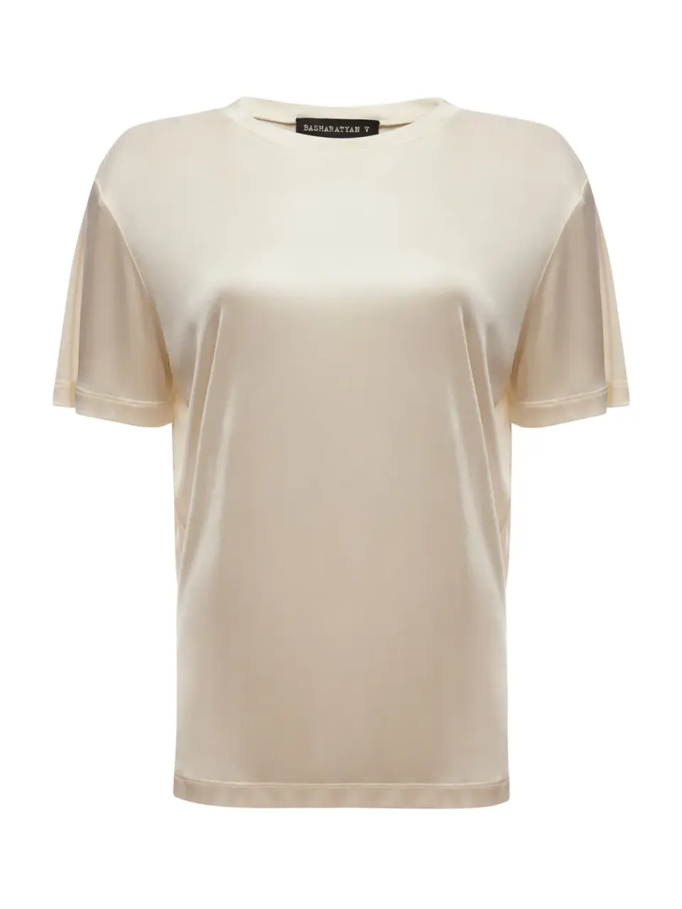 Silk T-shirt - Small, White