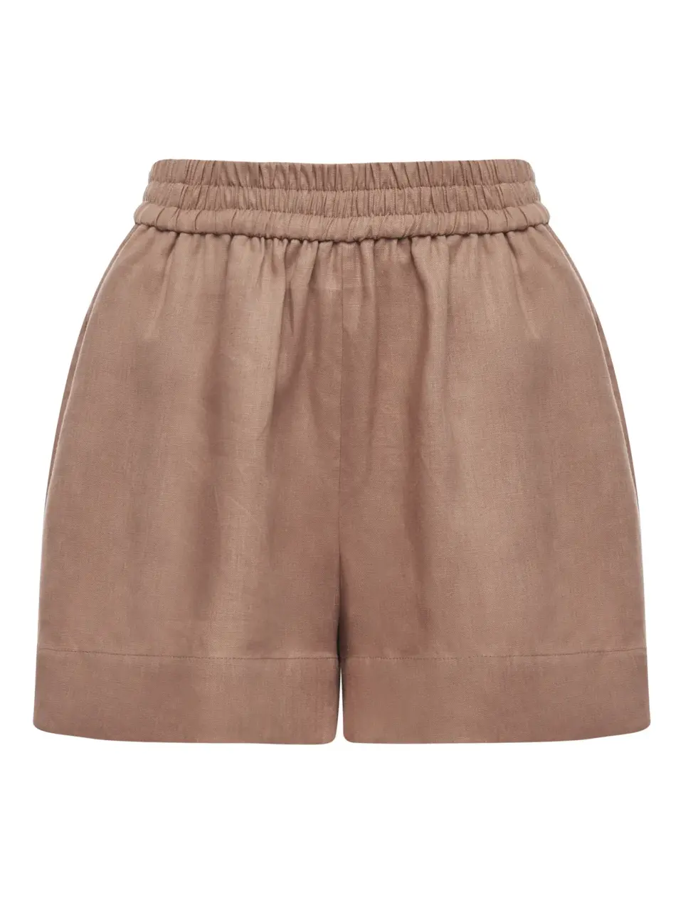 Mini shorts in light italian linen