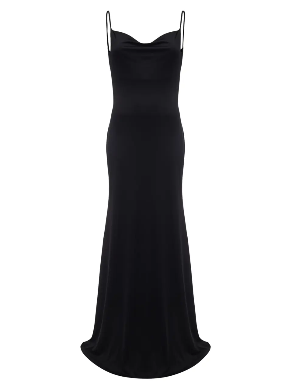 Maxi dress in british silk jersey