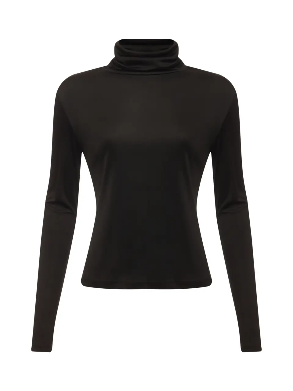 Basic turtleneck in 100% silk