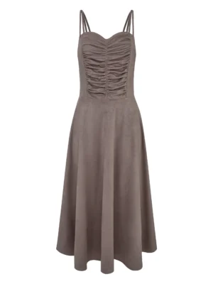 Midi dress in 1980s style