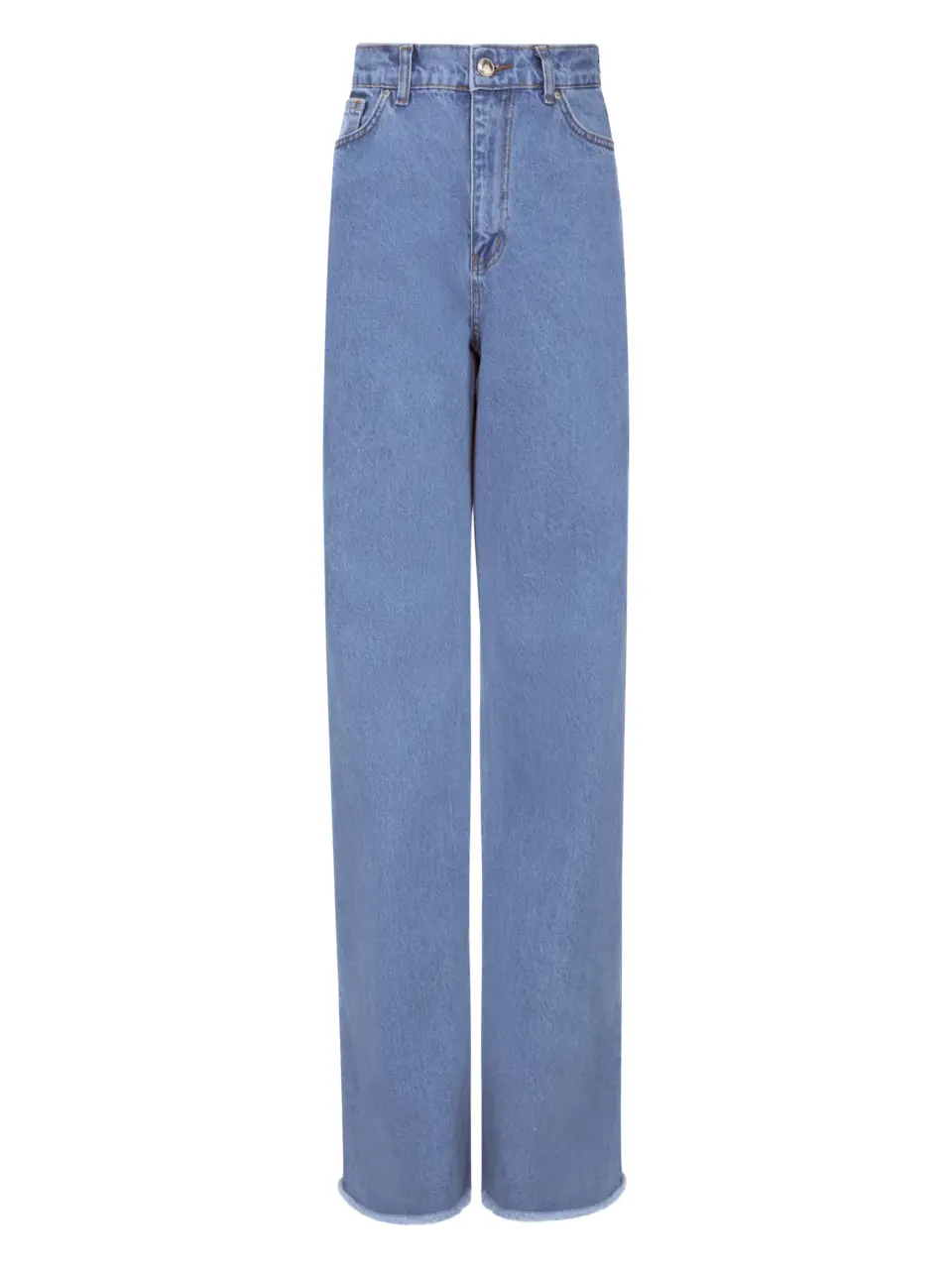 Highwaisted straight jeans