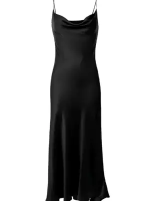 Платье по косой из шёлковой вискозы