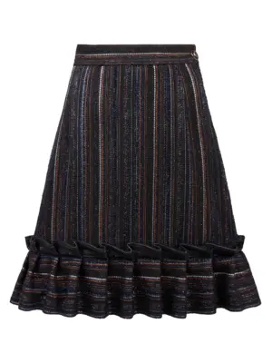 Юбка-мини из итальянского твида