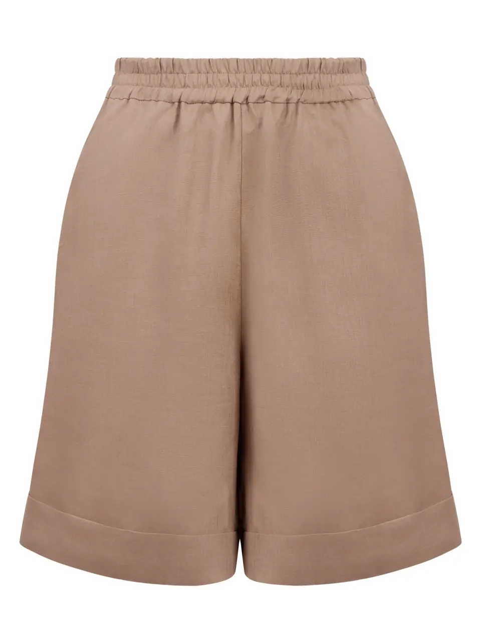 "City" shorts in light italian linen
