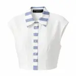 Cropped lined BV shirt Basharatyan V SS 26 3FF5BA5F 7E2A 4E1B 83AE DB6066E2BF28