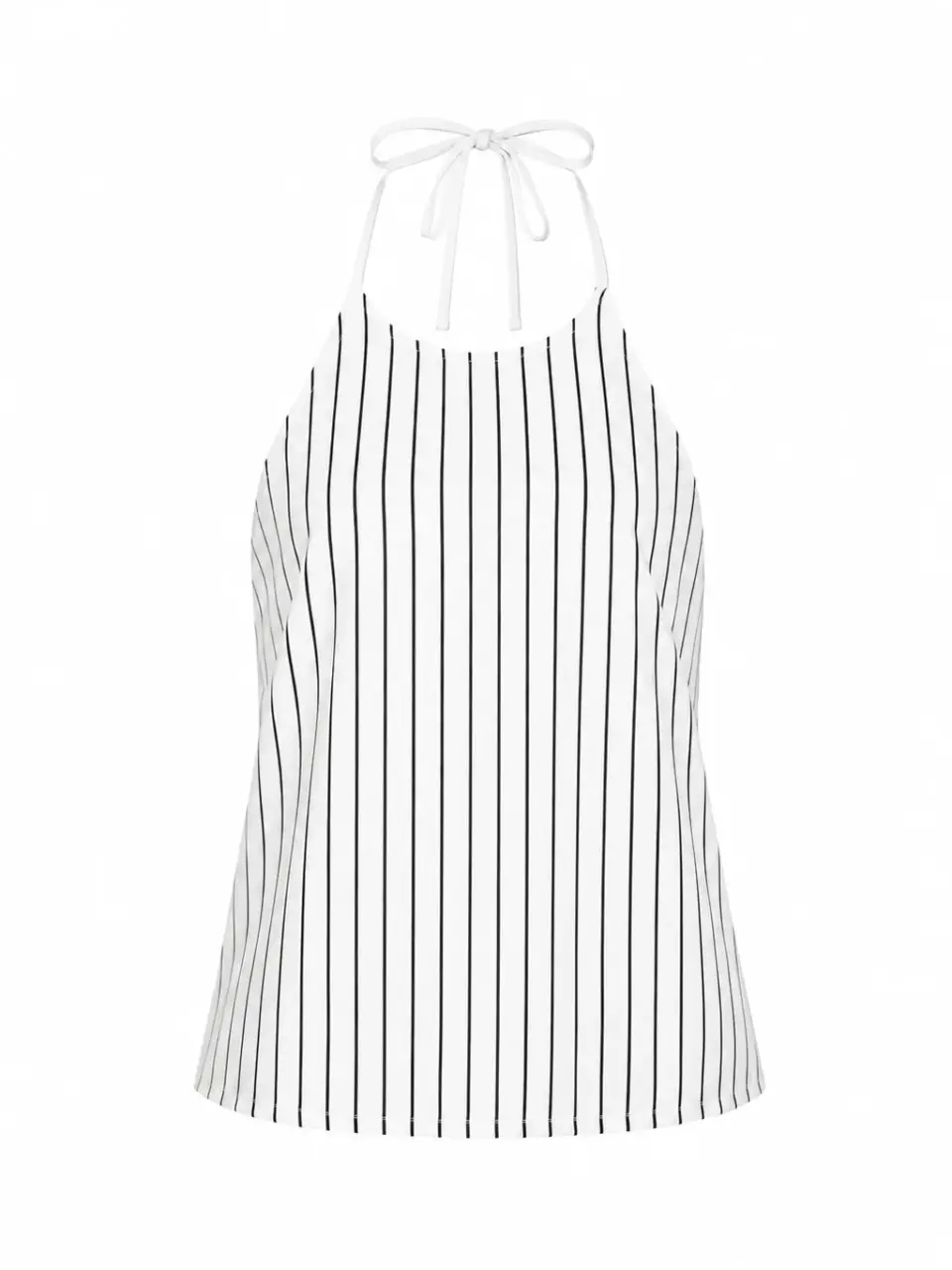 Open back linen top