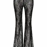 Silk french lace flared trousers Basharatyan V SS 26 IMG 3976