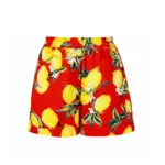 Шорты мини Basharatyan V SS 26 red lemon shorts